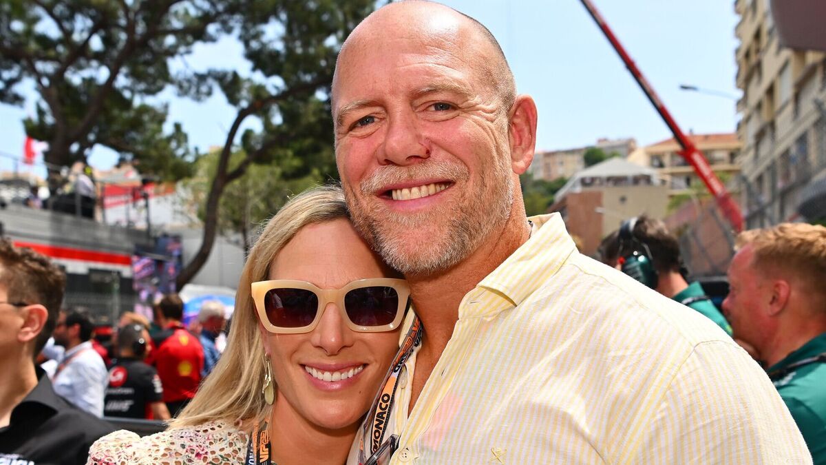 mike tindall has poked fun at his wife zara's age