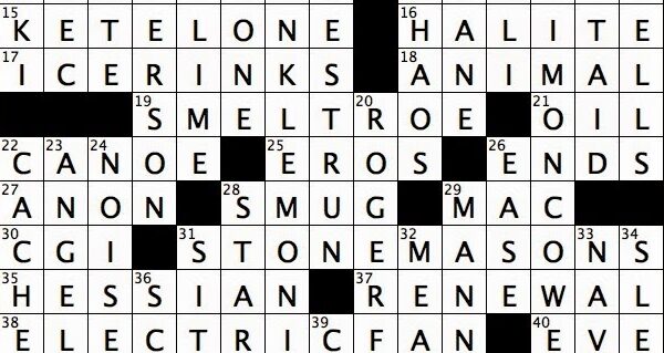 the face of change nyt crossword